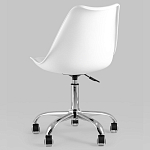 Офисный стул на металлическом основании EGGERY White варинант исполнения - 6 | Loft Concept в Сочи