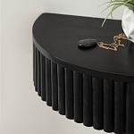 Прикроватный подвесной столик с ящиком черный Bedside Hanging Table варинант исполнения - 4 | Loft Concept в Сочи