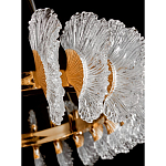 Люстра круглая с фактурными элементами в виде ракушек Inspired Sea варинант исполнения - 3 | Loft Concept в Сочи