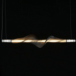 Люстра подвесная линейная Adilin Сhromium варинант исполнения - 1 | Loft Concept в Сочи