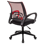 Офисное кресло с основанием из черного пластика Desk chairs Red варинант исполнения - 4 | Loft Concept в Сочи