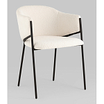 Стул Brace букле белый варинант исполнения - 1 | Loft Concept в Сочи