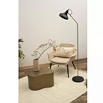 Торшер с плафоном в форме купола в сочетании черного и золотистого цвета Minimalist Execution варинант исполнения - 4 | Loft Concept в Сочи