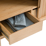 Буфет с двумя раздвижными дверцами Toinette Wooden Light Cupboard варинант исполнения - 4 | Loft Concept в Сочи