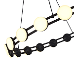 Люстра кольцевая с круглыми светодиодными источниками света Maxine Light варинант исполнения - 6 | Loft Concept в Сочи