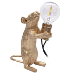 Настольная лампа Mouse gift Gold варинант исполнения - 1 | Loft Concept в Сочи