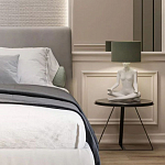 Настольная лампа с абажуром YOGA GIRL варинант исполнения - 2 | Loft Concept в Сочи