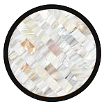 Бра в форме диска с перламутровыми прямоугольниками из морской ракушки Touch of Marine Charm варинант исполнения - 6 | Loft Concept в Сочи