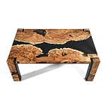 Кофейный Стол River in Autumn Elm Resin Coffee Table варинант исполнения - 2 | Loft Concept в Сочи