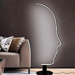 Напольный светильник Профиль Лица Face Contour варинант исполнения - 2 | Loft Concept в Сочи