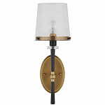 Бра настенное с прозрачным стеклянным абажуром Simple Pure Form варинант исполнения - 3 | Loft Concept в Сочи