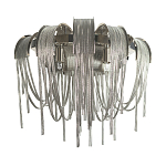 Бра с металиическими цепочками и дугообразными элементами Atlantis Chain варинант исполнения - 1 | Loft Concept в Сочи