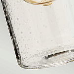 Бра с цилиндрическим прозрачным плафоном из стекла с пузырьками Elstead Lighting варинант исполнения - 5 | Loft Concept в Сочи