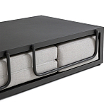 Садовый диван на каркасе из алюминия Petro варинант исполнения - 6 | Loft Concept в Сочи