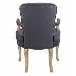Кресло Aubrey Classical Armchair dark grey velour варинант исполнения - 3 | Loft Concept в Сочи