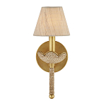 Бра из кованого железа с отделкой плетеной веревкой и сусальным золотом Parisian Style варинант исполнения - 4 | Loft Concept в Сочи