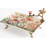 Блюдо фарфоровое Поле цветов Terra варинант исполнения - 2 | Loft Concept в Сочи