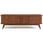 ТВ-тумба с двумя раздвижными дверцами Toinette Brown TV Stand варинант исполнения - 2 | Loft Concept в Сочи