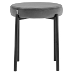 Табурет с мягким круглым сиденьем RIO Grey варинант исполнения - 2 | Loft Concept в Сочи