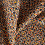 Мебельная ткань Шенилл терракотовый цвет 142 см T4-58 варинант исполнения - 1 | Loft Concept в Сочи