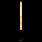 Торшер с разноцветными стеклянными цилиндрами и шарами Eclecticism  варинант исполнения - 1 | Loft Concept в Сочи