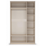 Шкаф 3-х дверный с зеркальными дверями Satin Furniture варинант исполнения - 3 | Loft Concept в Сочи