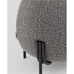 Пуф Флик ткань букле тёмно-серый варинант исполнения - 4 | Loft Concept в Сочи