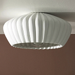 Потолочный светильник керамический Ceramic Embossed Lamp варинант исполнения - 1 | Loft Concept в Сочи