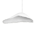 Подвесной светильник с асимметричным волнообразным абажуром и фактурной бахромой по краю Tactile Line варинант исполнения - 10 | Loft Concept в Сочи