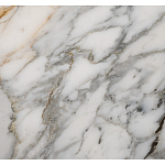 Столик журнальный с круглой мраморной столешницей на трех опорах Marble Stone Drawing варинант исполнения - 3 | Loft Concept в Сочи