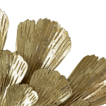 Зеркало круглое настенное в металлической раме Sunny Golden Petals варинант исполнения - 5 | Loft Concept в Сочи