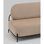 Диван Стоун велюр рельефный бежевый варинант исполнения - 2 | Loft Concept в Сочи