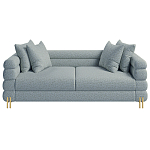 Дизайнерский Диван Lancaster Серо-голубое букле варинант исполнения - 3 | Loft Concept в Сочи