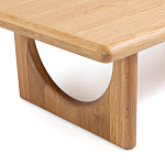 Стол журнальный из массива и шпона дуба Oak Essence Carden варинант исполнения - 4 | Loft Concept в Сочи