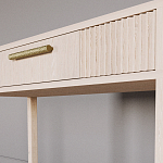 Элегантная Консоль Primo с выдвижным ящиком Светлый дуб варинант исполнения - 3 | Loft Concept в Сочи