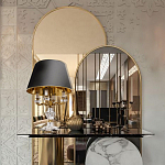 Настольная лампа с абажуром Black Crystal варинант исполнения - 2 | Loft Concept в Сочи