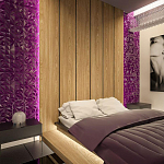 Гипсовая 3D панель с принтографией PM-45 варинант исполнения - 2 | Loft Concept в Сочи