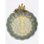 Блюдо фарфоровое Птица на ветке Flora варинант исполнения - 5 | Loft Concept в Сочи