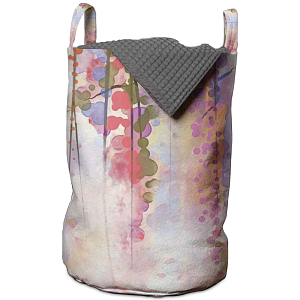 Корзина Purple Watercolor Basket