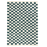 Ковер с шахматным принтом Chess Layout с эффектом шерсти варинант исполнения - 1 | Loft Concept в Сочи