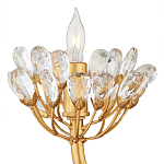 Люстра золотая в виде растения Golden Flower Glade варинант исполнения - 2 | Loft Concept в Сочи