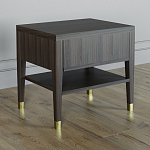 Прикроватная тумбочка с ящиком Elsa Dreams Walnut варинант исполнения - 4 | Loft Concept в Сочи