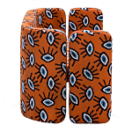 Акцентный Двухместный Диван Leela Оранжевый Орнамент варинант исполнения - 4 | Loft Concept в Сочи