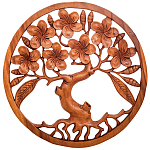 Панно из дерева Sakura Panel With Trees варинант исполнения - 1 | Loft Concept в Сочи