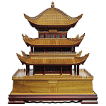 Макет Китайской башни архитектурная миниатюра  варинант исполнения - 2 | Loft Concept в Сочи