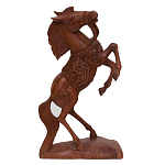Статуэтка лошадь деревянная Thick Mane варинант исполнения - 1 | Loft Concept в Сочи