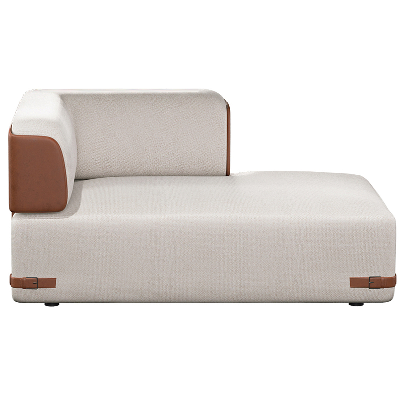 Кушетка Richmond  Молочный Коричневый в Сочи | Loft Concept 