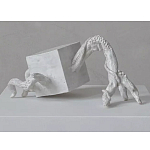 Скульптура «Окаменелый рост», Белый объект варинант исполнения - 1 | Loft Concept в Сочи