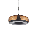 Подвесной светильник с стеклянным плафоном LED 42W 3000K Glass Textured Lampshade варинант исполнения - 2 | Loft Concept в Сочи