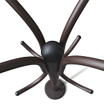 Вешалка напольная коричневая с 4-мя металлическими крючками Noble Branches варинант исполнения - 3 | Loft Concept в Сочи